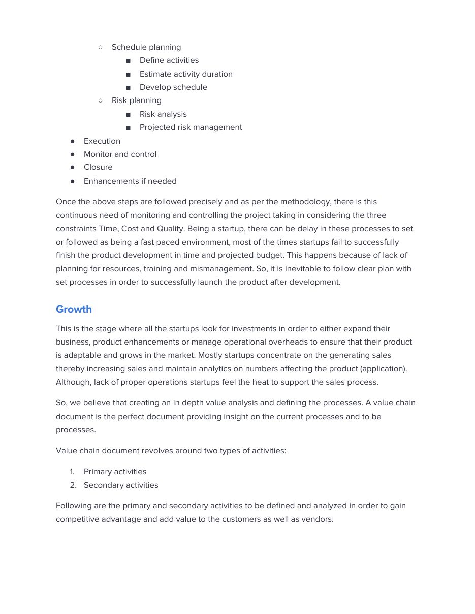 Startup Process Manual, page 7 of 10